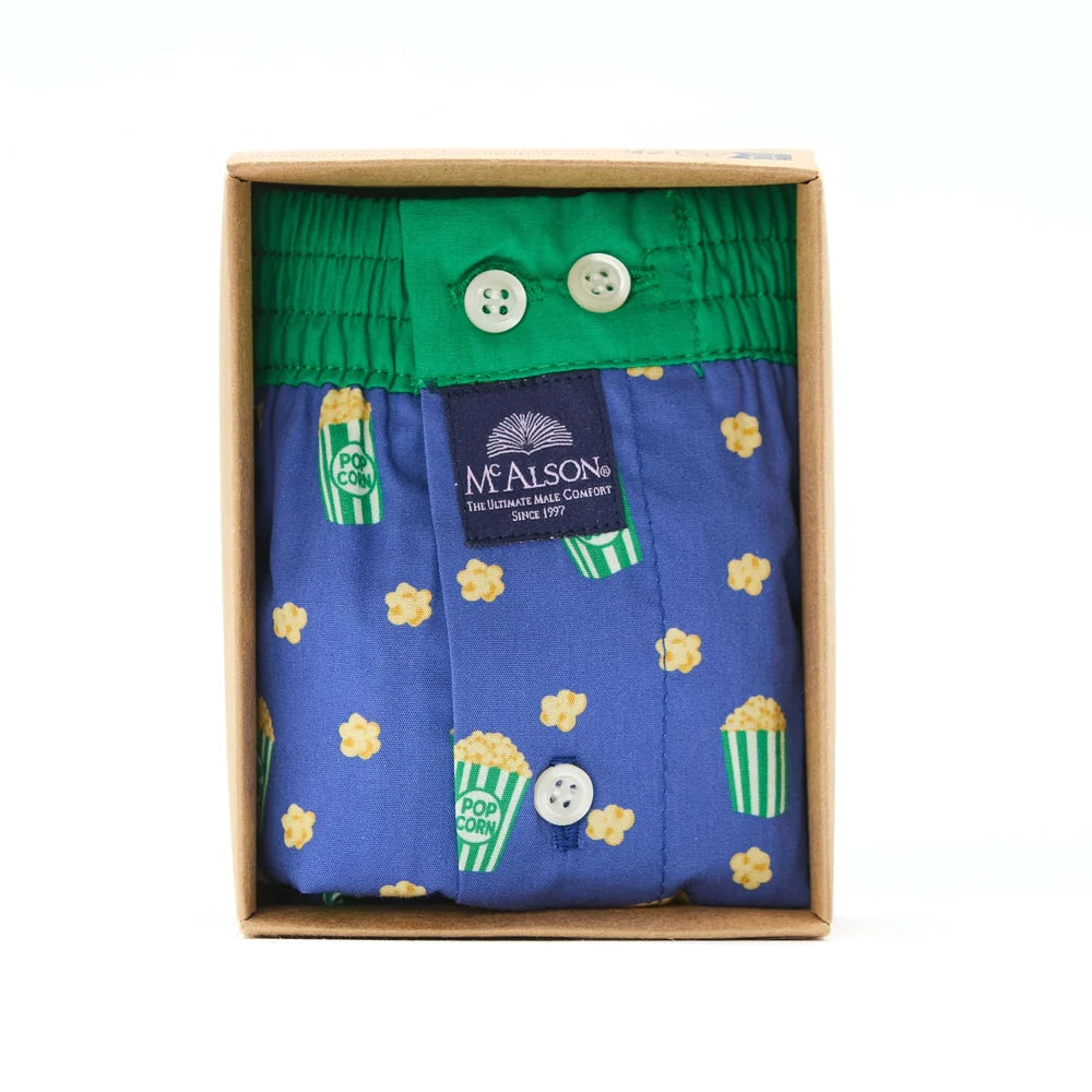 Boxer pop corn blu McAlson