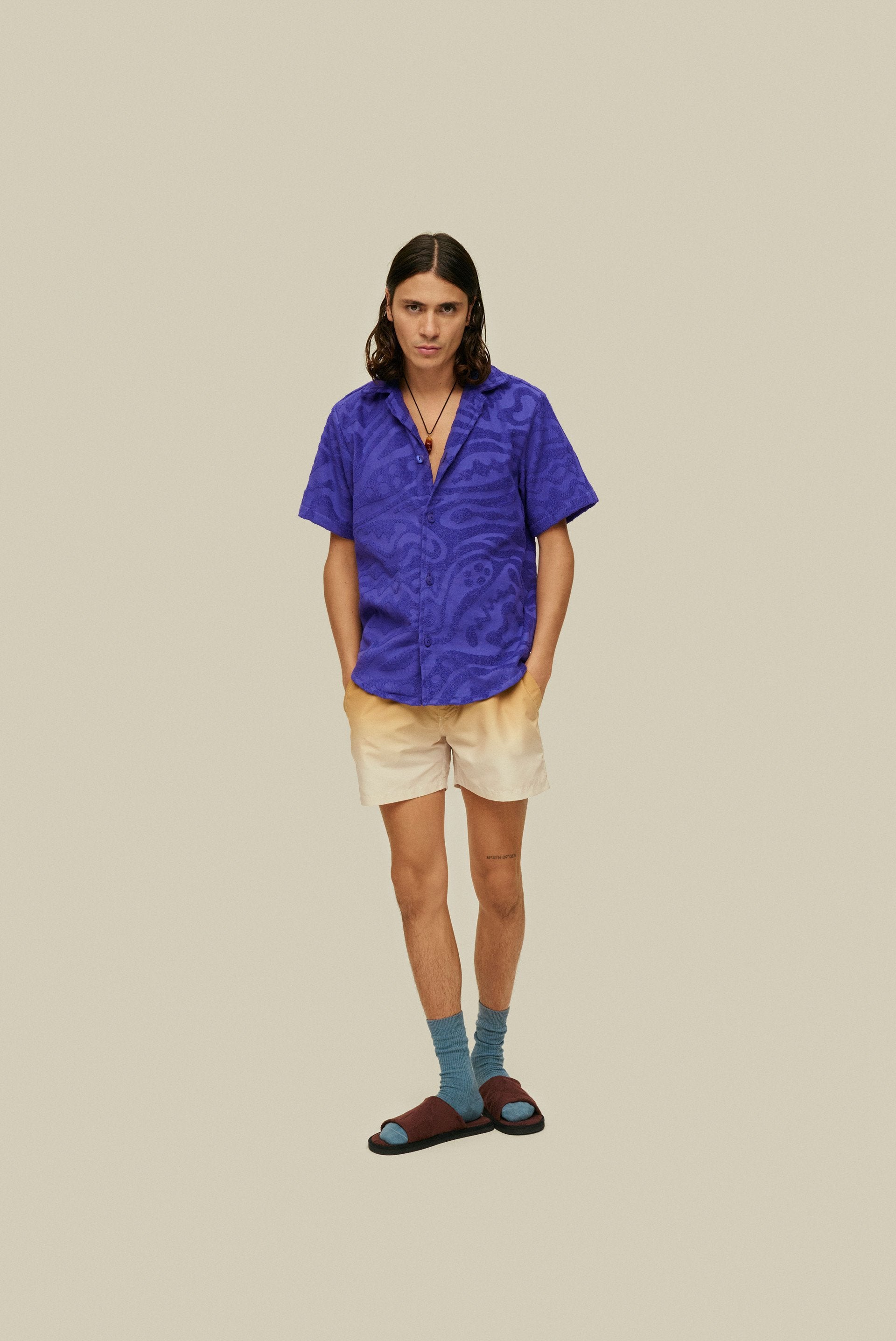 Camicia spugna jacquard rapture OAS