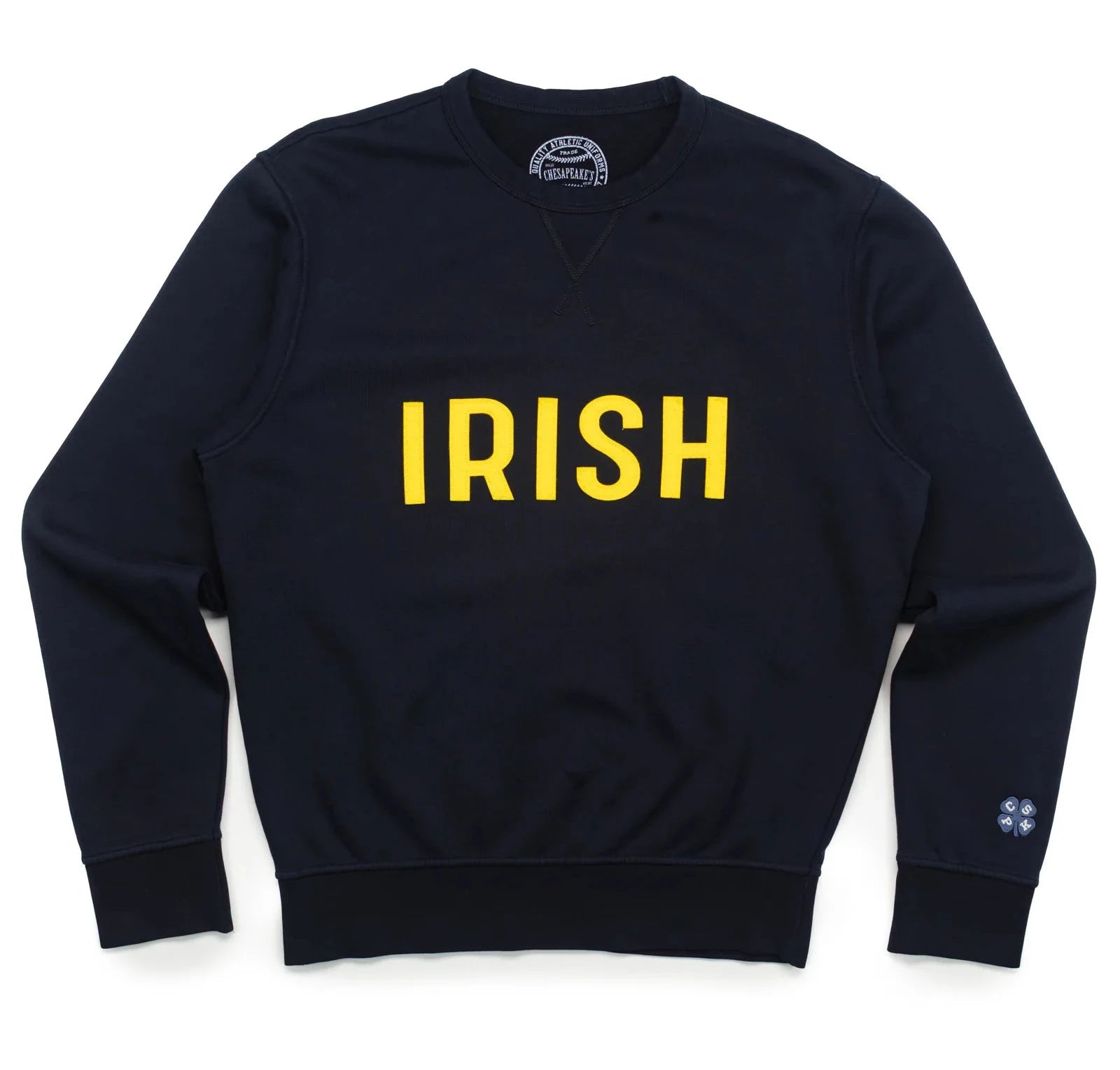 Felpa navy burbank Irish Chesapeake's