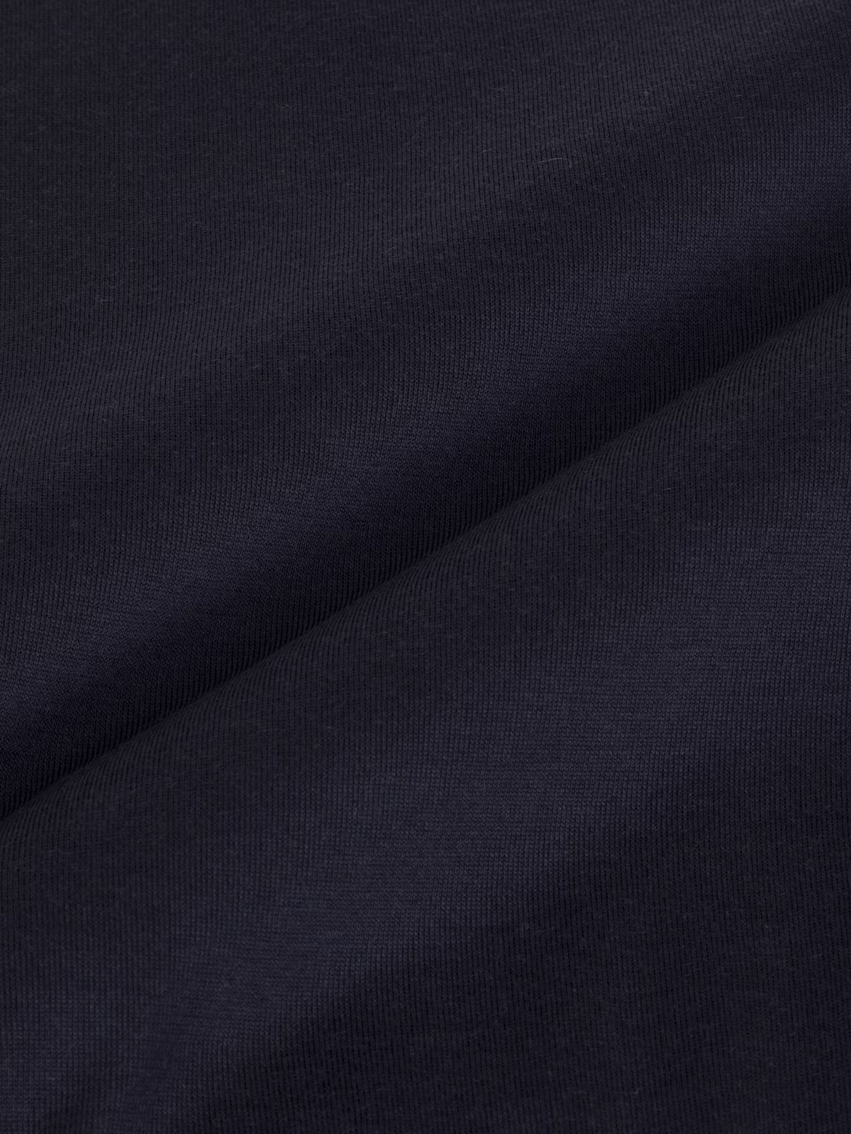Girocollo Bobby a V extra fine merino wool midnight John Smedley