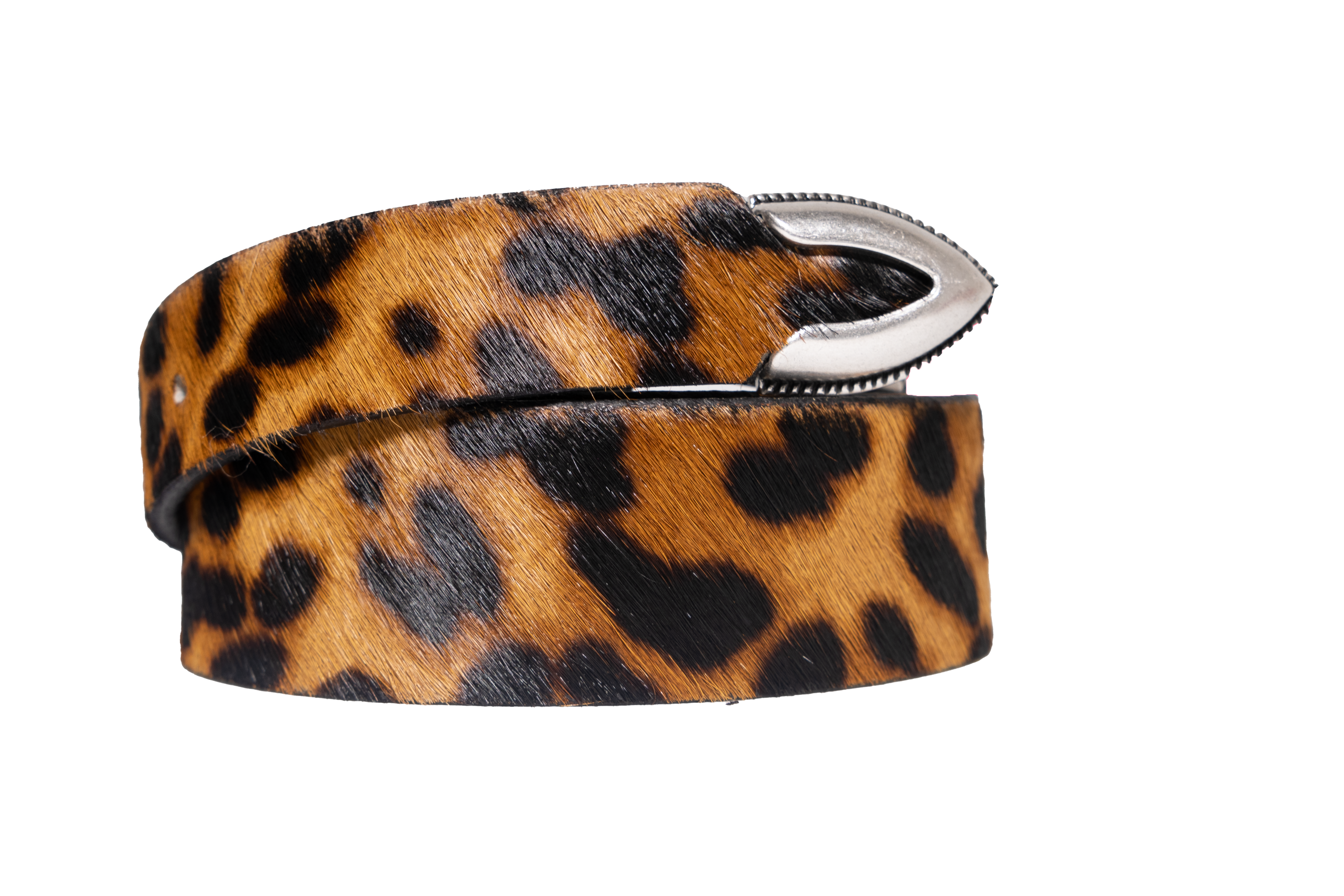 Cintura western cavallino leopardata Monsieur