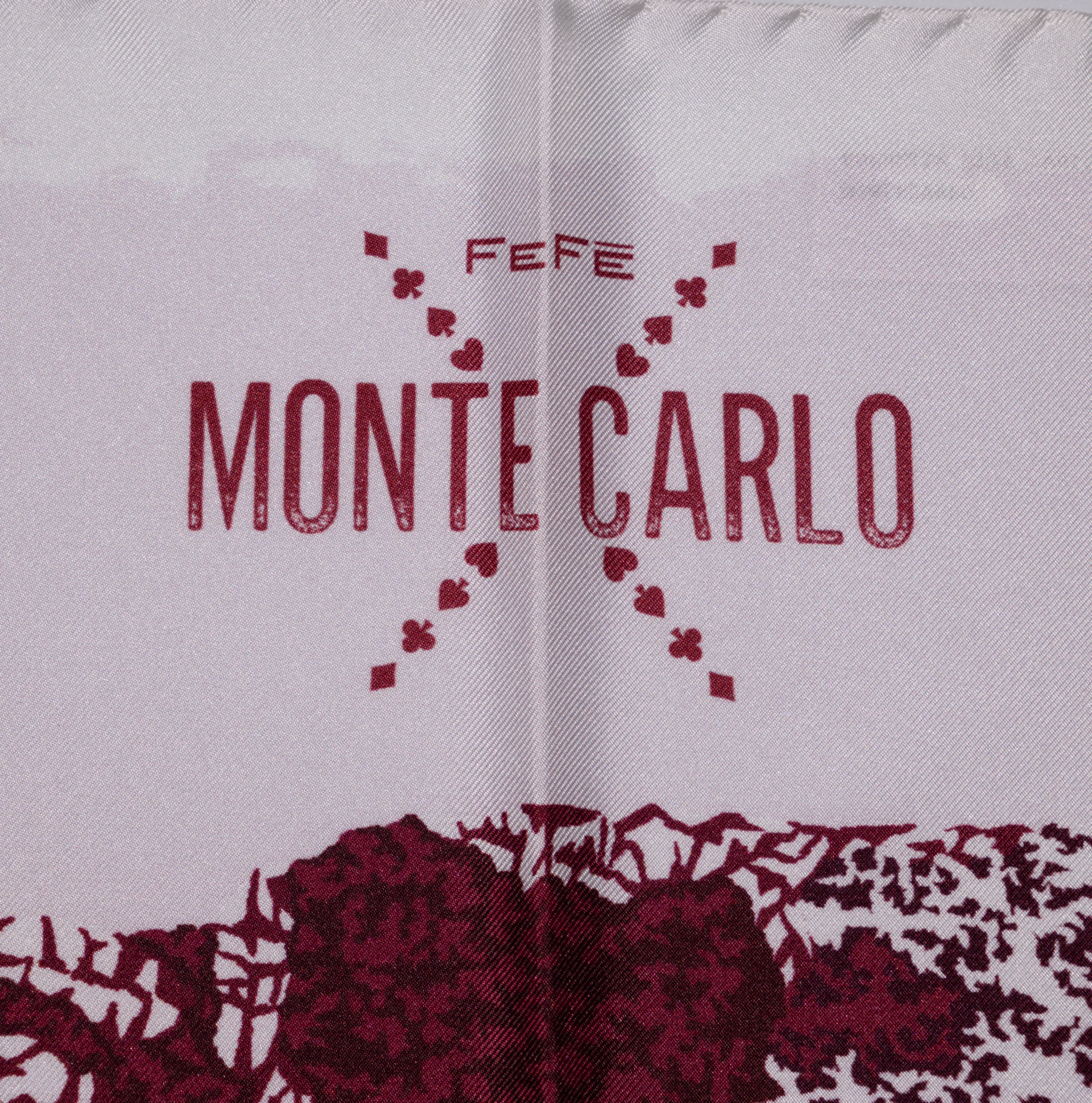 Pocket square seta Montecarlo Fefè