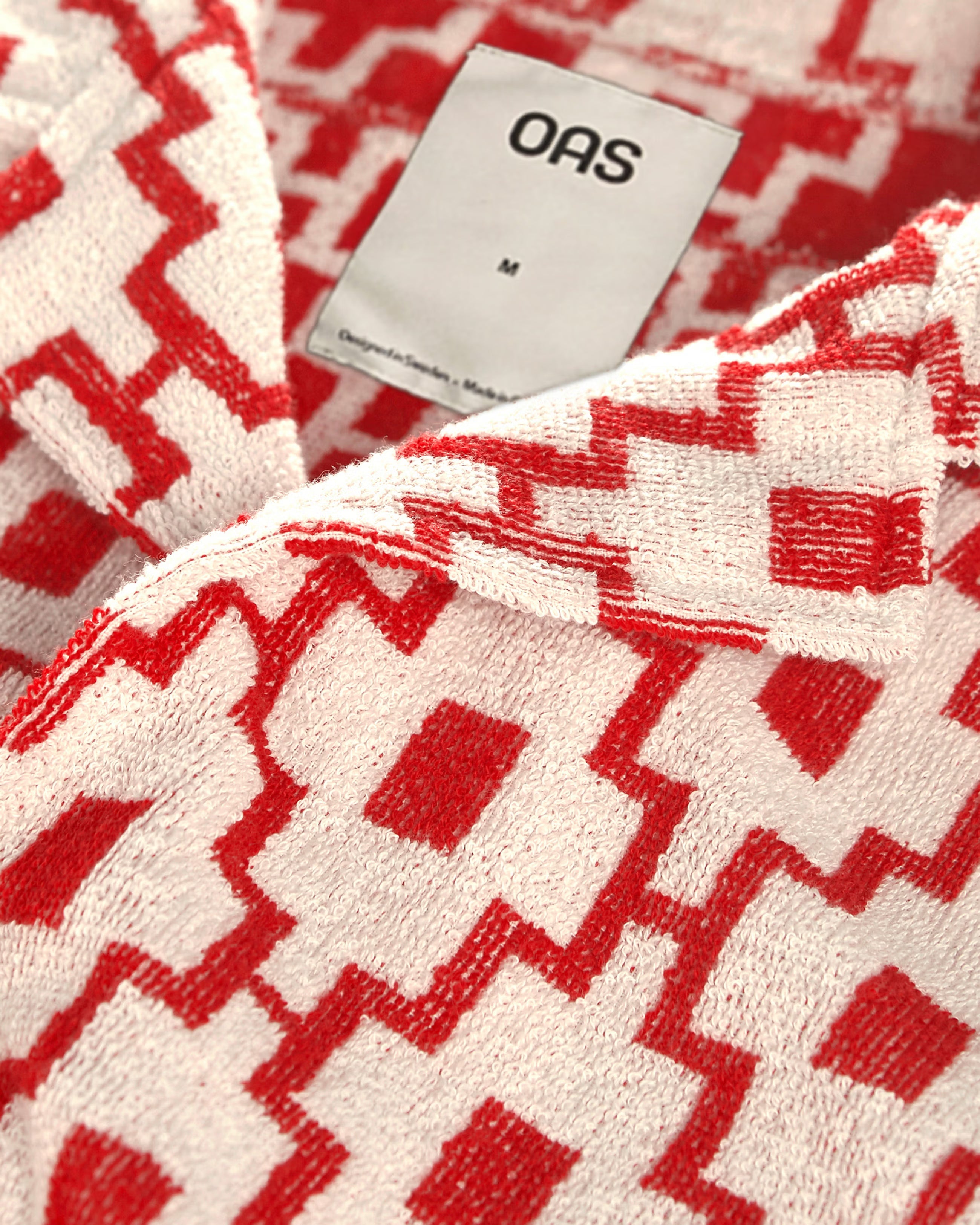 Camicia spugna jacquard Machu OAS