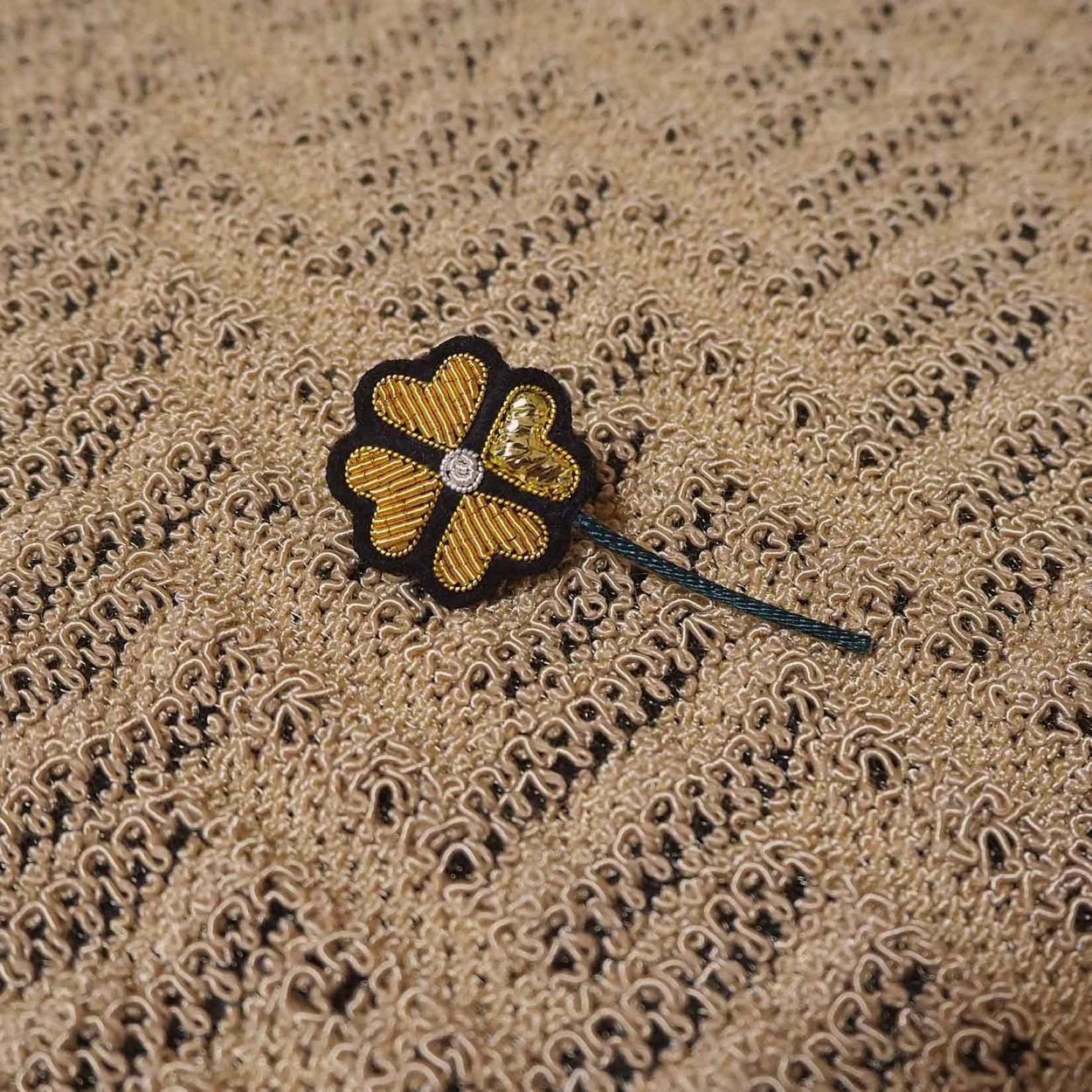 Spilla quadrifoglio Macon & Lesquoy