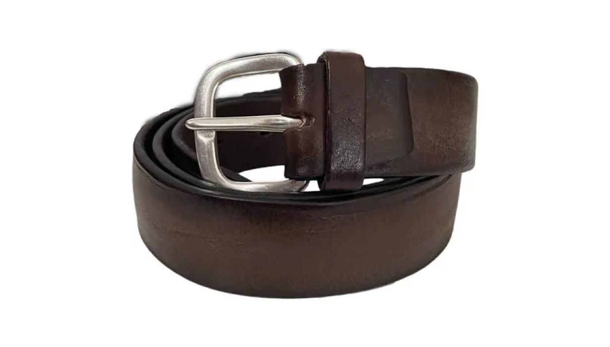 Cintura pelle testa moro Monsieur