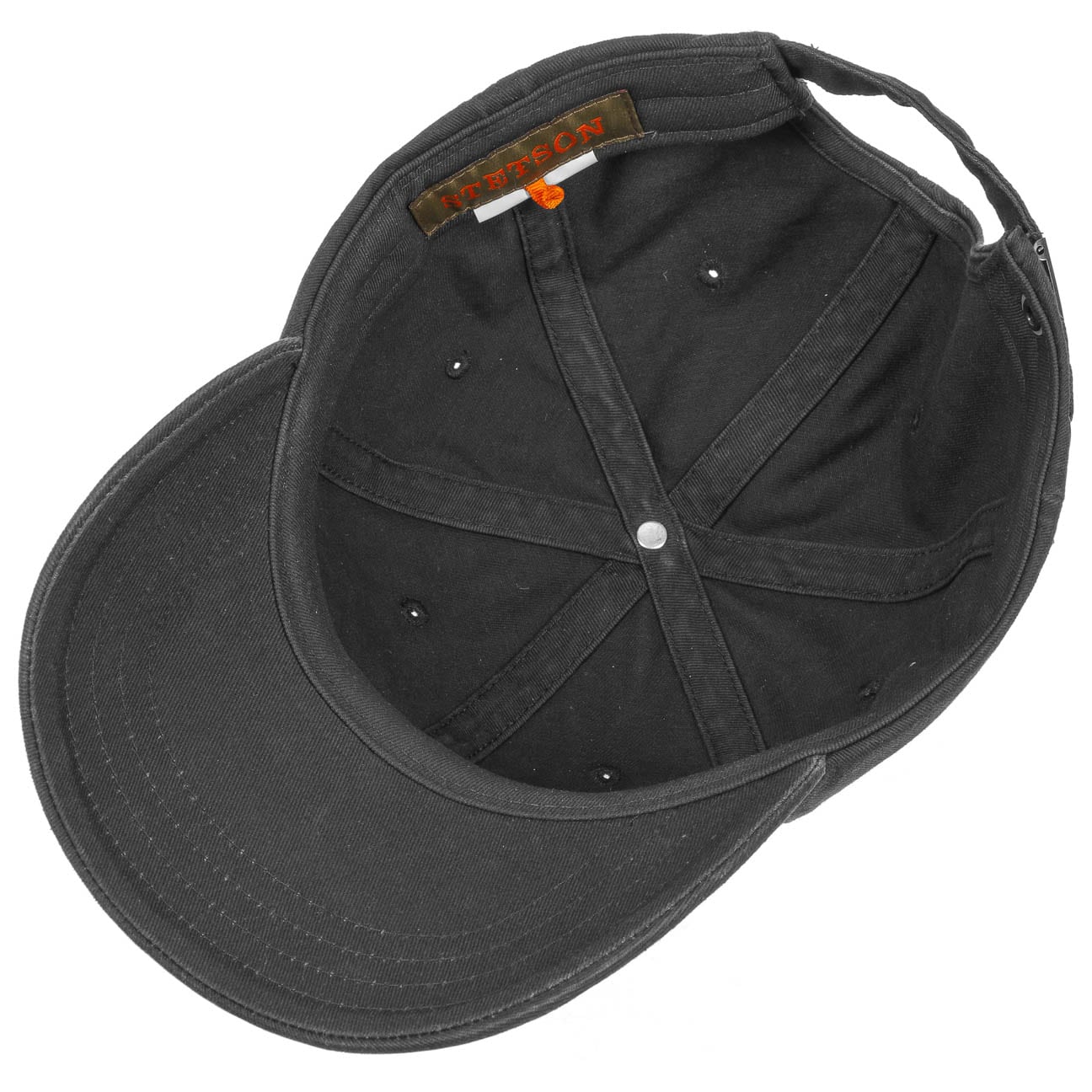 Cappellino da baseball nero Stetson
