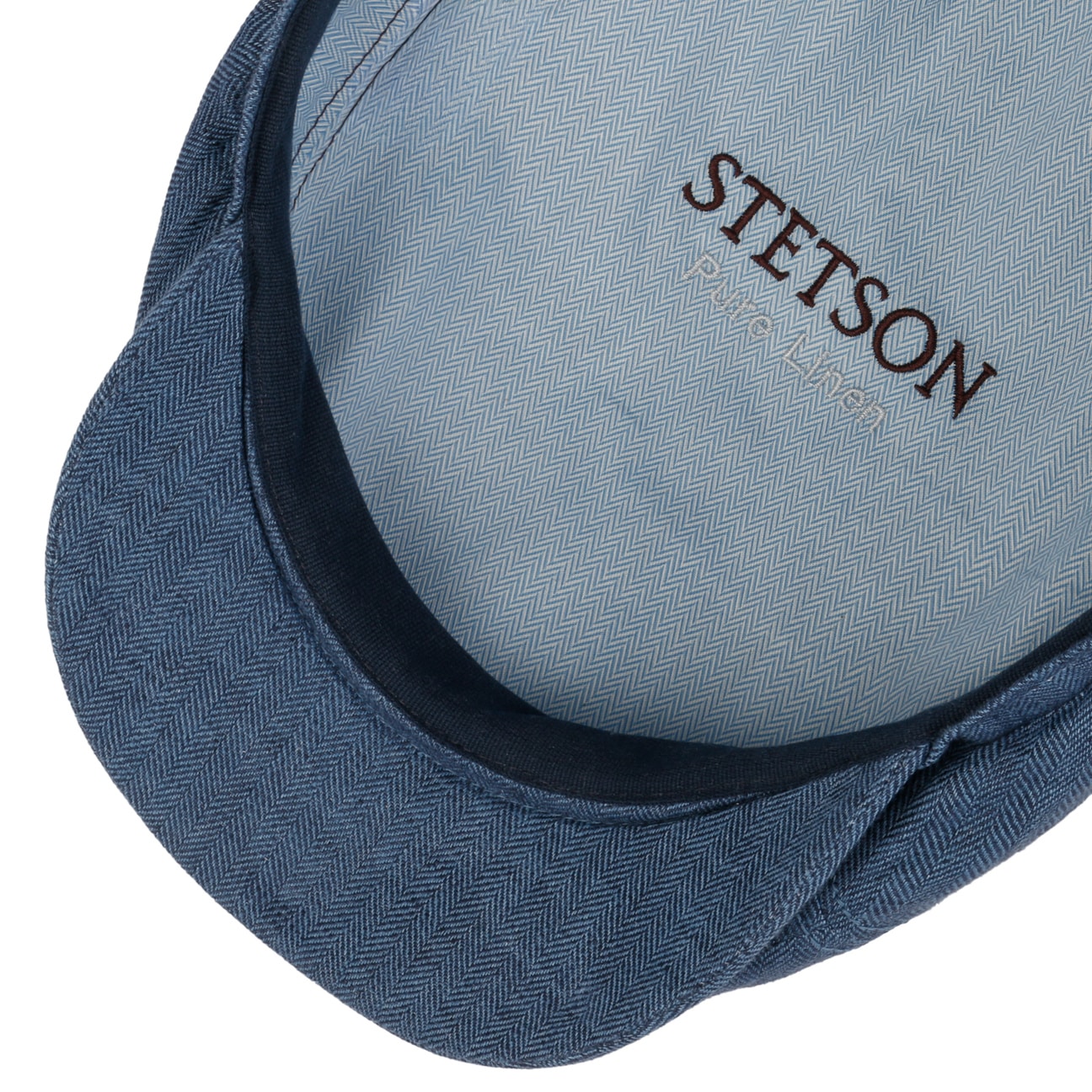 Coppola Brooklin 6 panel blu melange Stetson
