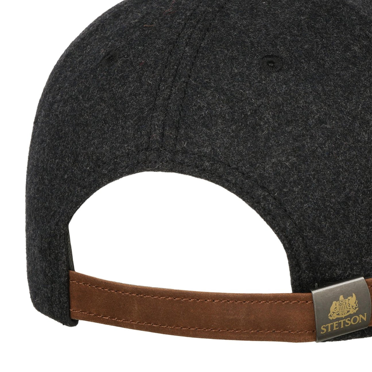 Cappellino Trucker lana Bralford antracite Stetson