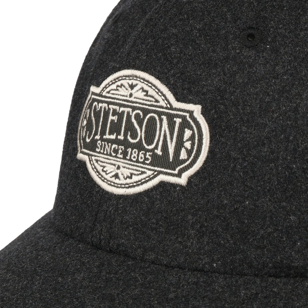 Cappellino Trucker lana Bralford antracite Stetson