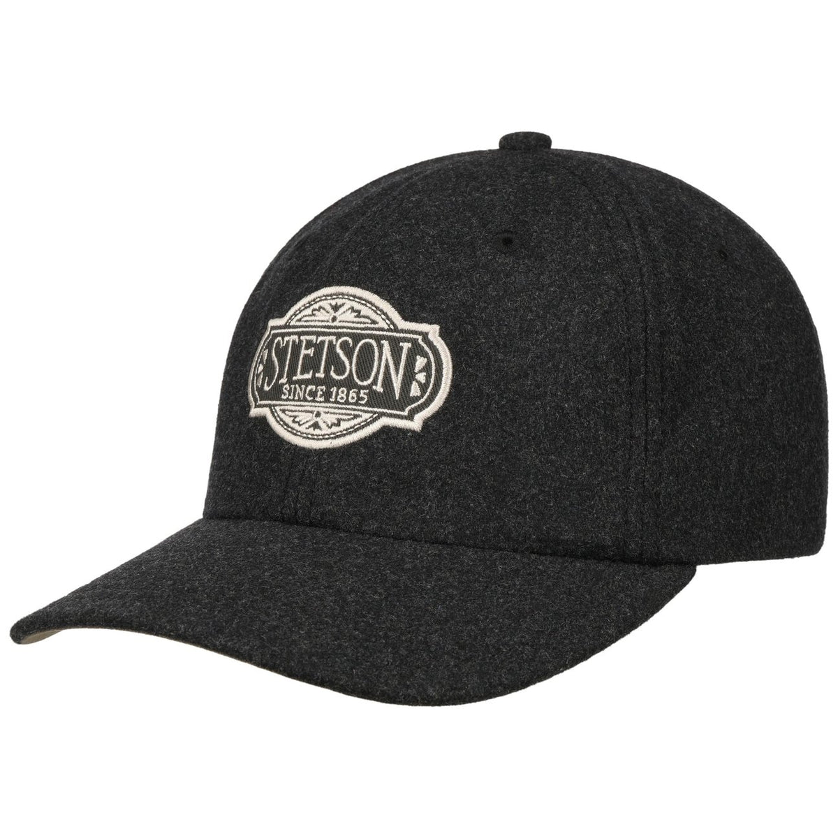 Cappellino Trucker lana Bralford antracite Stetson