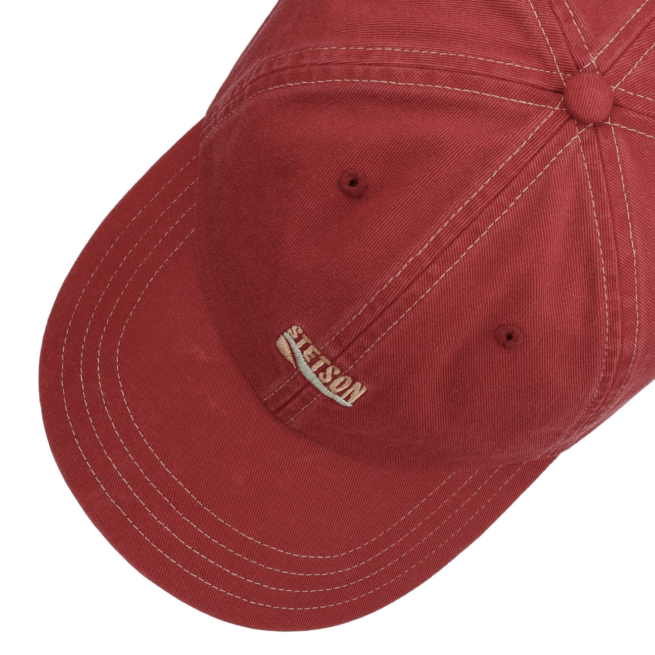 Cappellino da baseball wave rosso Stetson