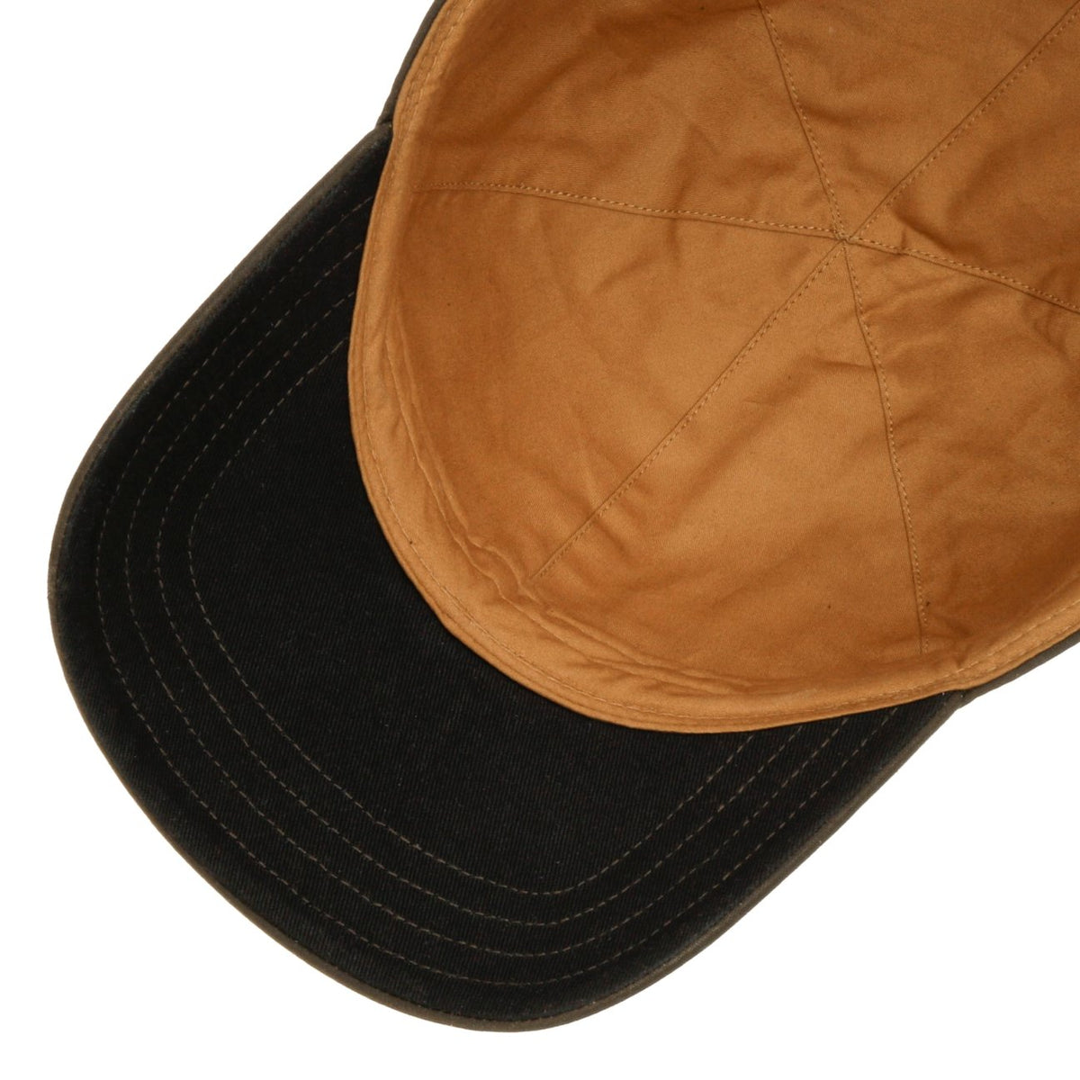 Cappellino Exploring since 1865 cotone waxed verde oliva Stetson