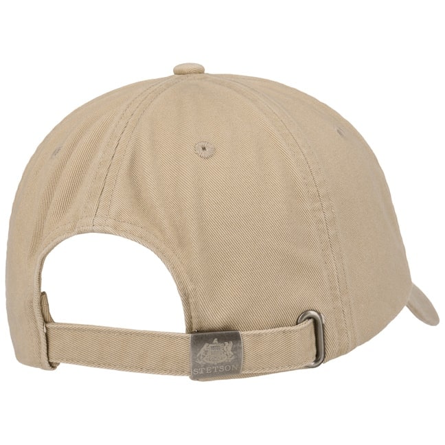 Cappellino da baseball beige scuro Stetson