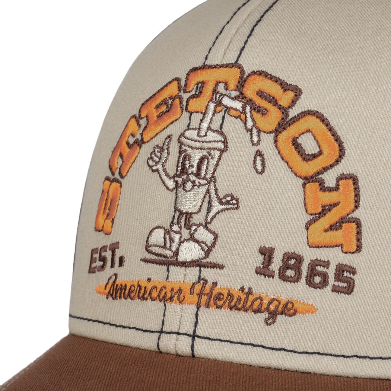 Cappellino snapback est. 1865 Stetson