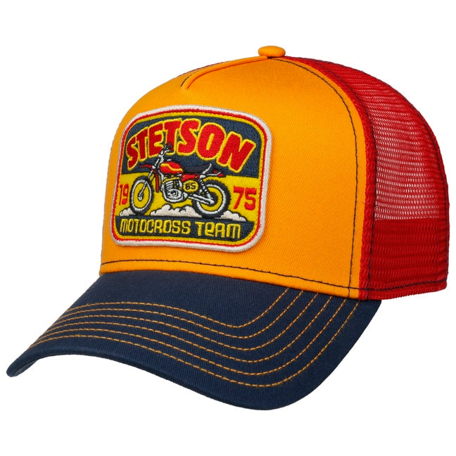 Cappellino Trucker Motocross Team Stetson