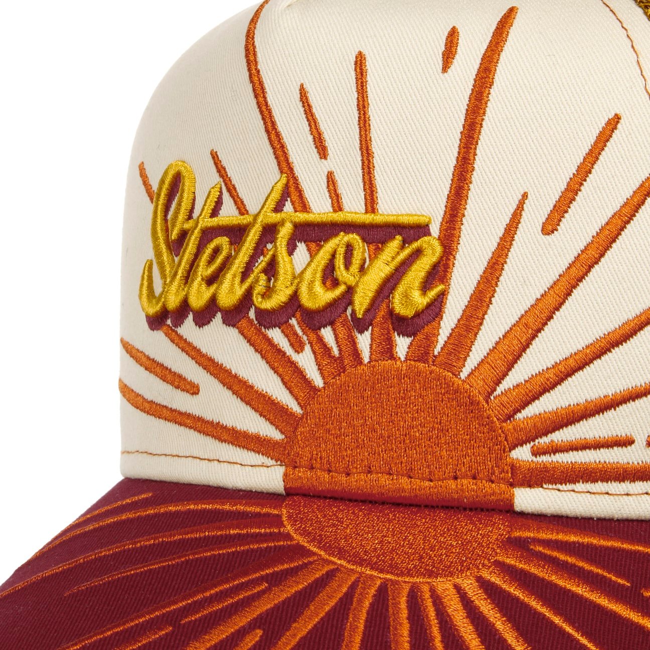 Cappellino Trucker Rising Sun Stetson