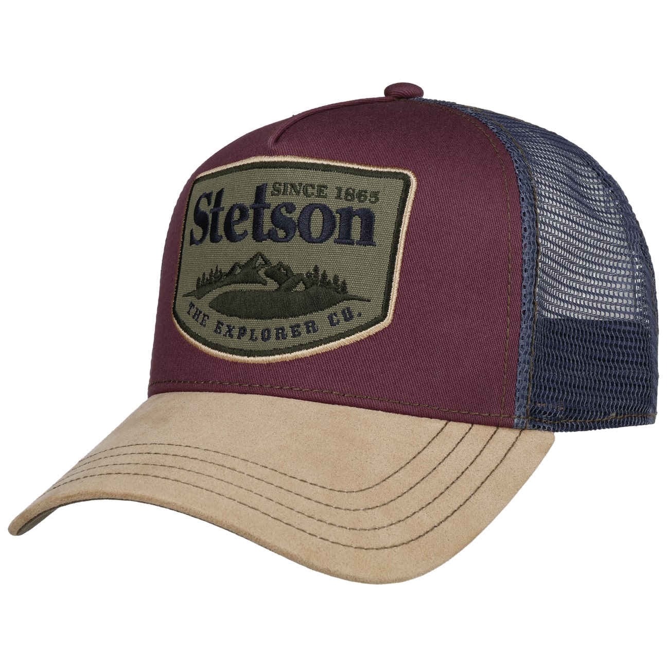 Cappellino Trucker Explorer Co. Stetson