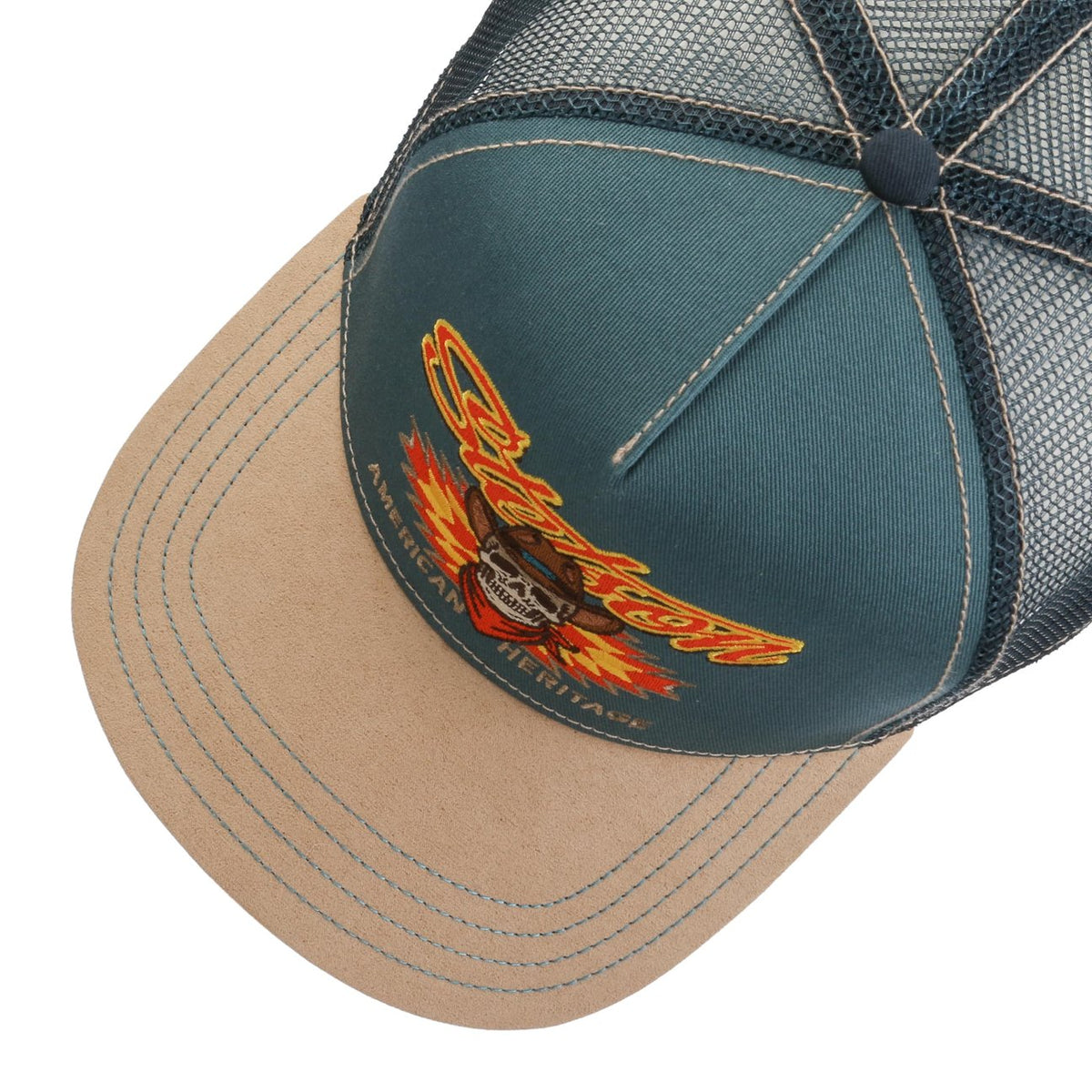Cappellino Trucker Rodeo round up Stetson
