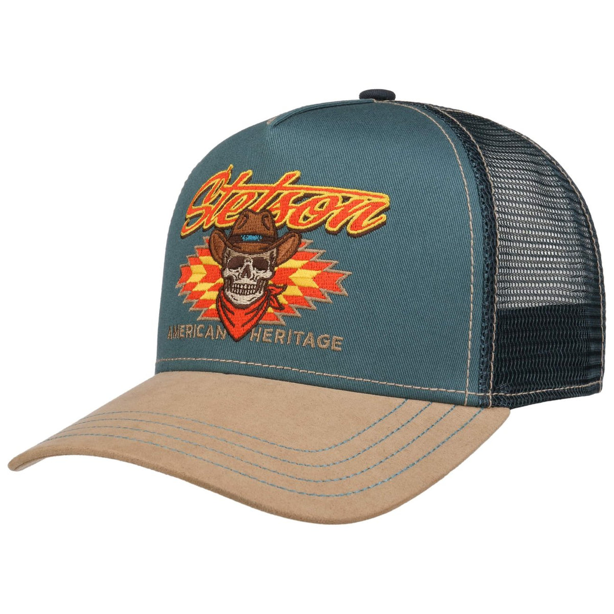 Cappellino Trucker Rodeo round up Stetson