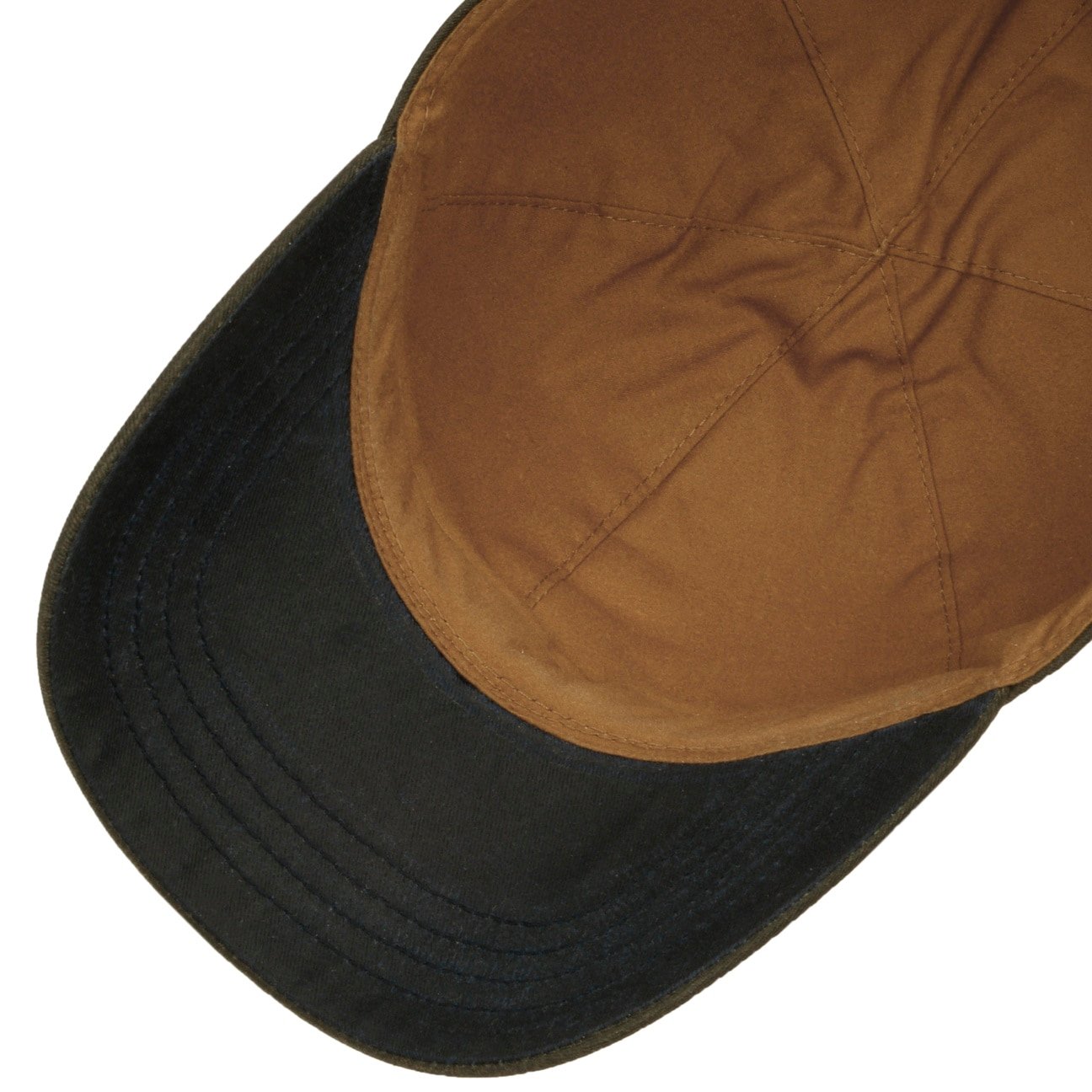 Cappellino Yankton cotone waxed verde oliva Stetson