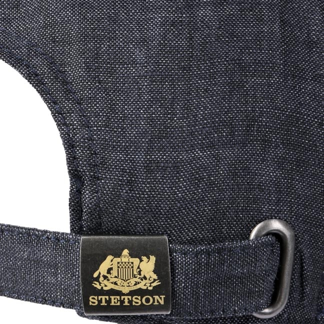 Cappellino baseball lino blu Stetson