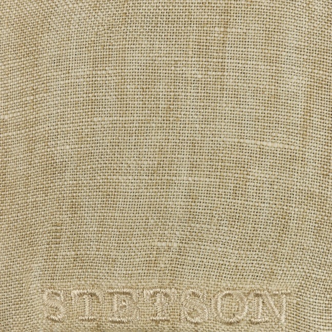 Cappellino baseball lino beige melange Stetson
