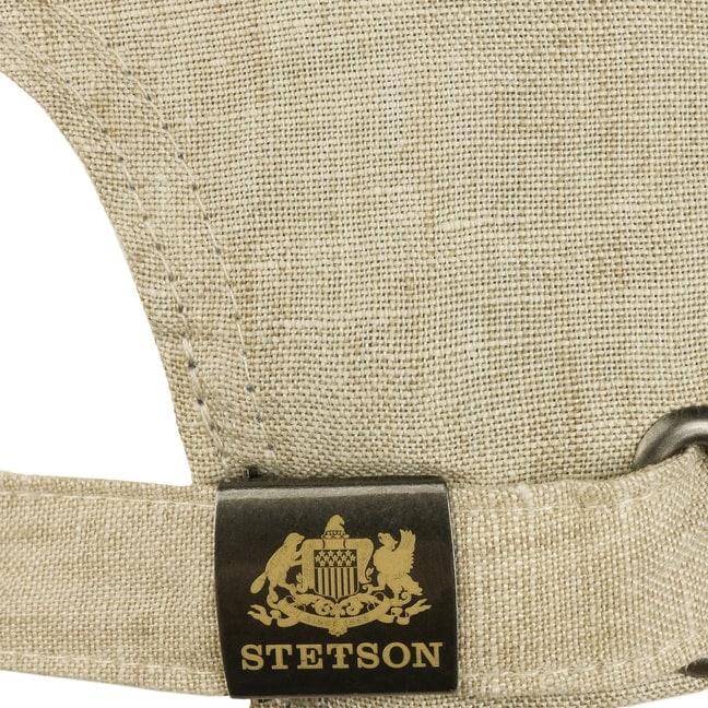 Cappellino baseball lino beige melange Stetson