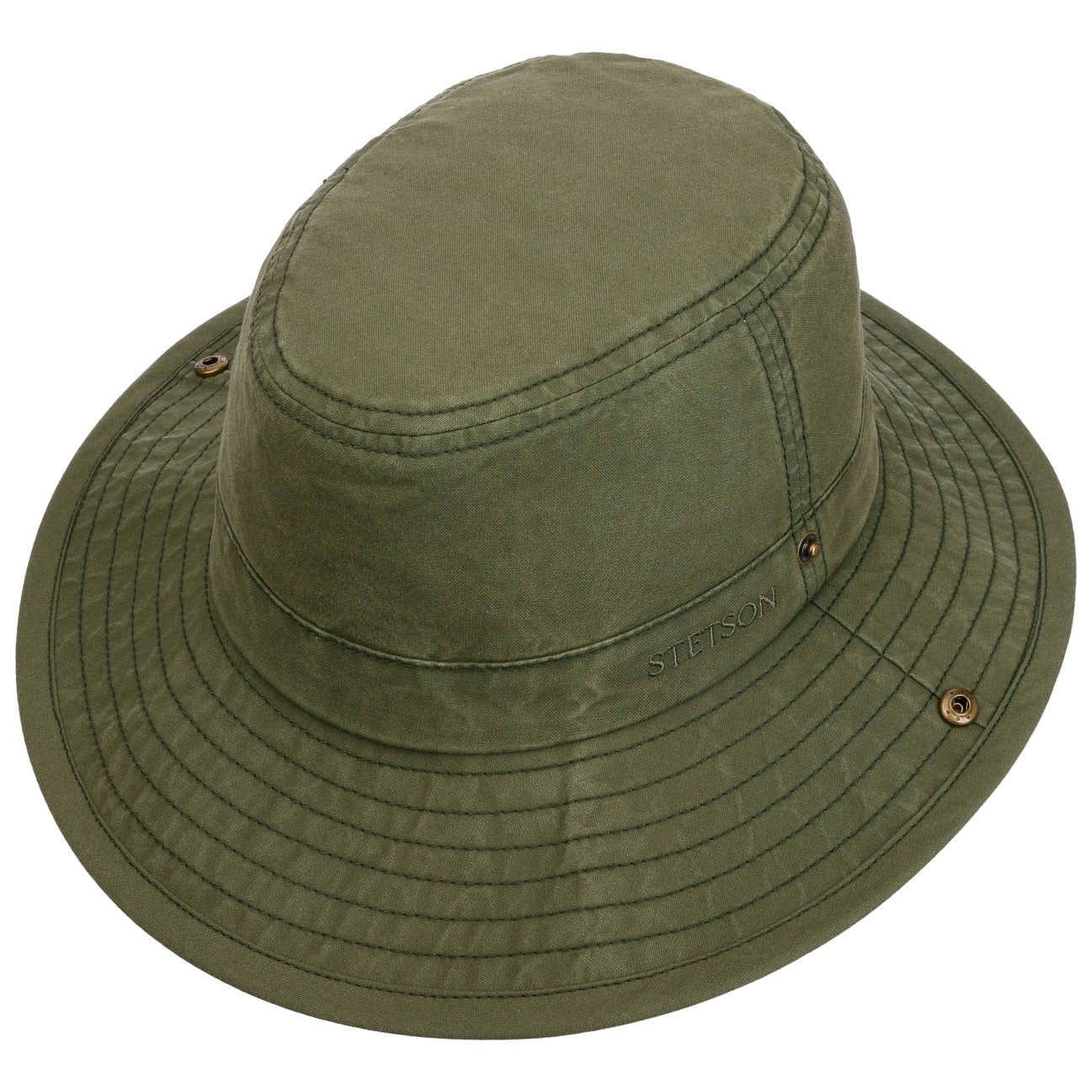 Cappello outdoor roll-up verde oliva Stetson