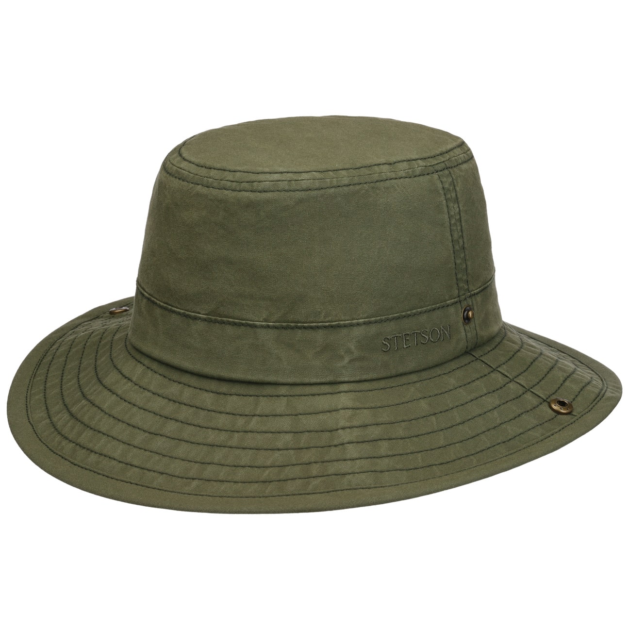 Cappello outdoor roll-up verde oliva Stetson