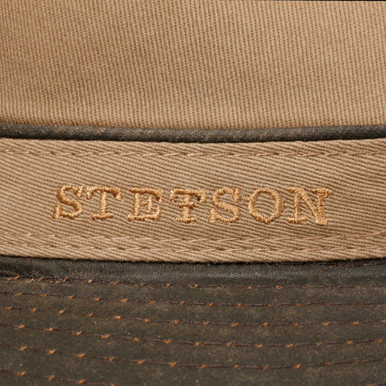 Cappello traveller cotone bicolore Stetson