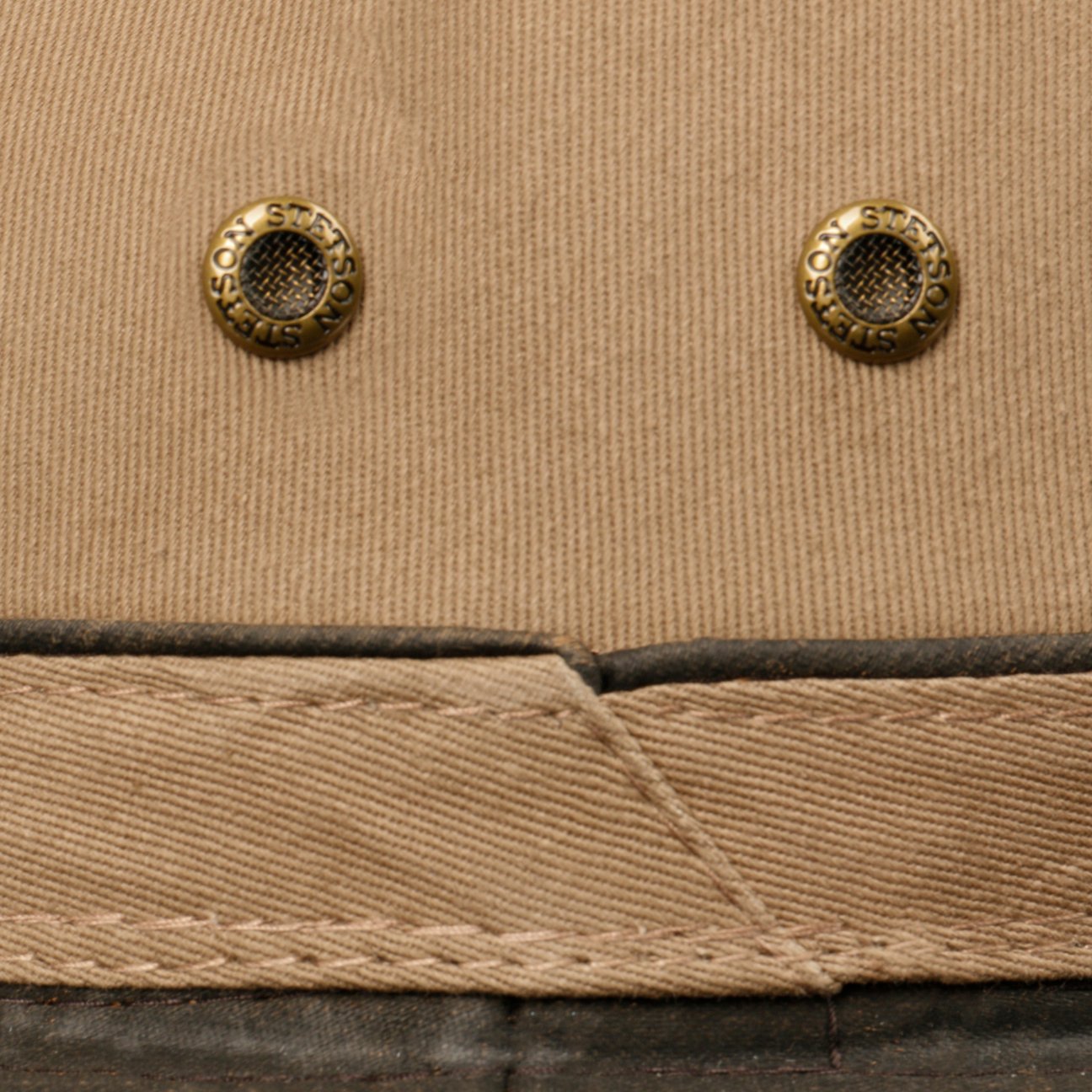 Cappello traveller cotone bicolore Stetson