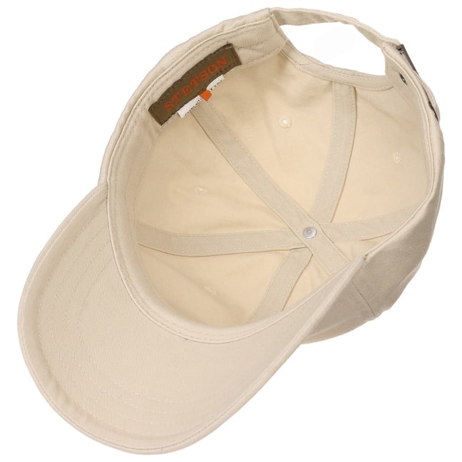 Cappellino da baseball beige chiaro Stetson