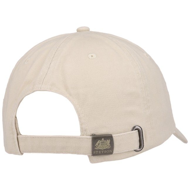 Cappellino da baseball beige chiaro Stetson