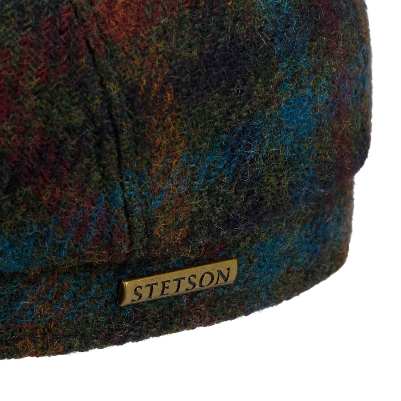 Coppola Hatteras Haworth wool check Stetson