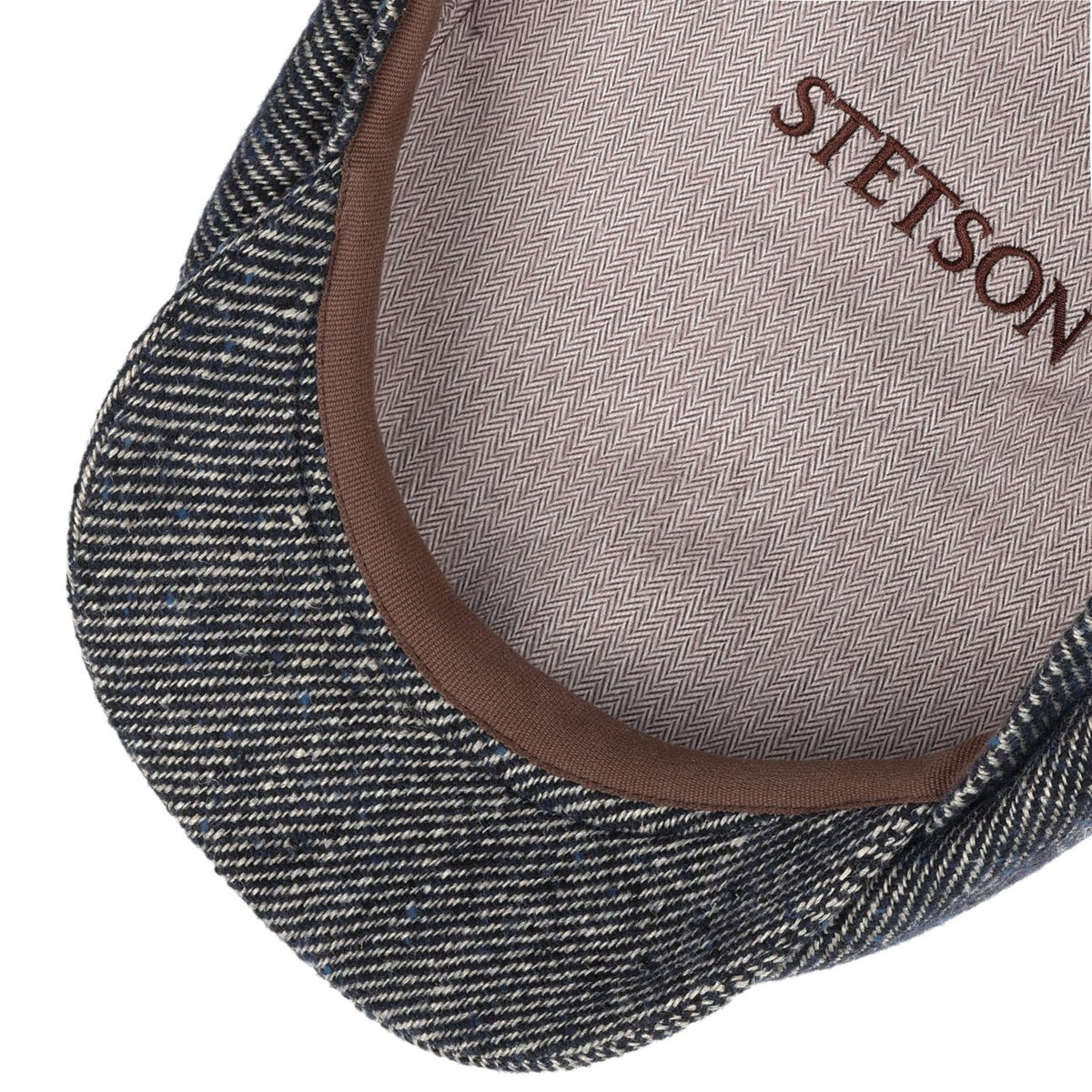 Coppola Hatteras heavy twotone twill blu Stetson