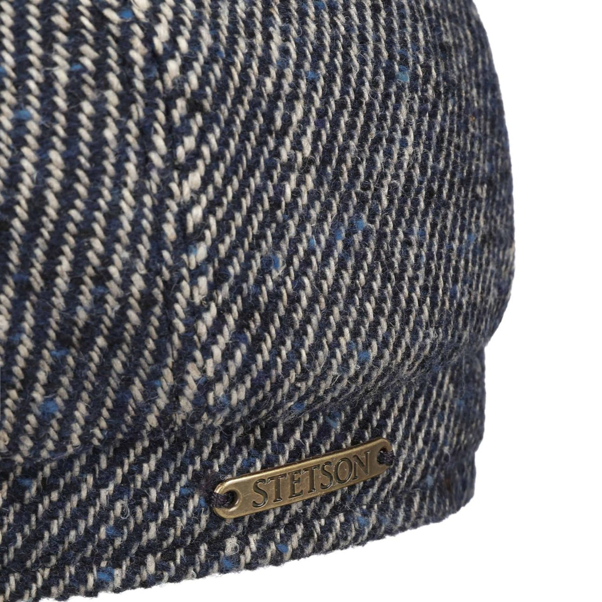 Coppola Hatteras heavy twotone twill blu Stetson