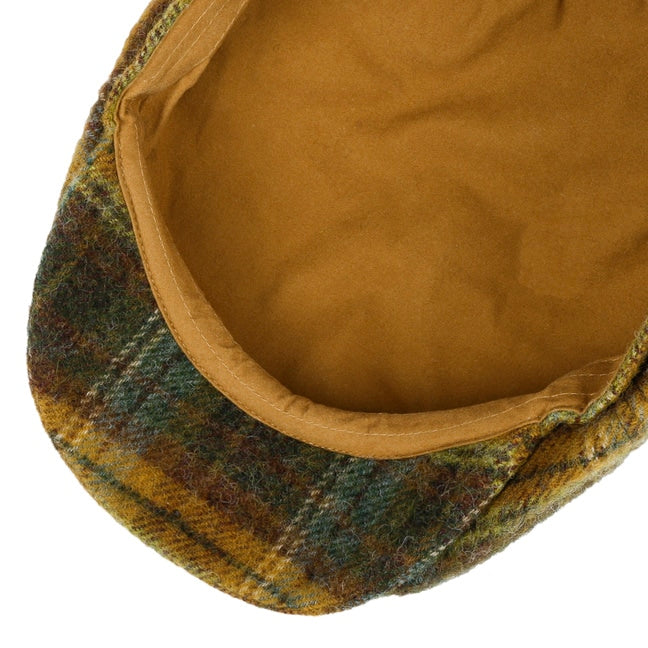 Coppola Hatteras Shetland plaid verde oliva Stetson
