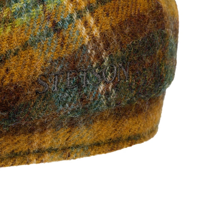 Coppola Hatteras Shetland plaid verde oliva Stetson