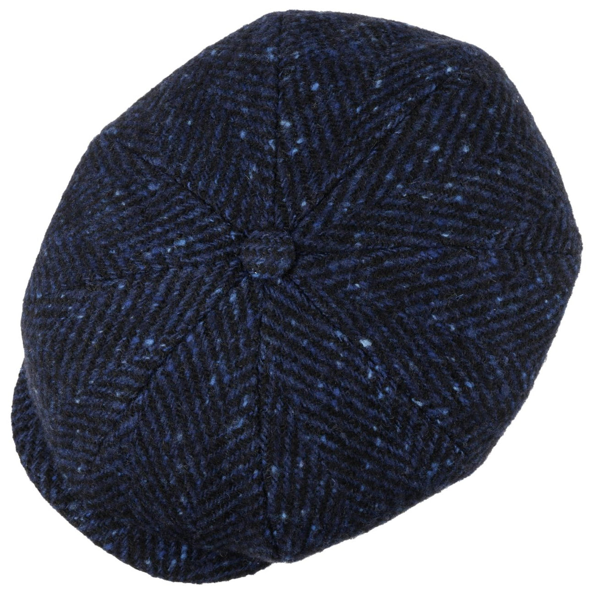 Coppola Hatteras herringbone nero blu Stetson