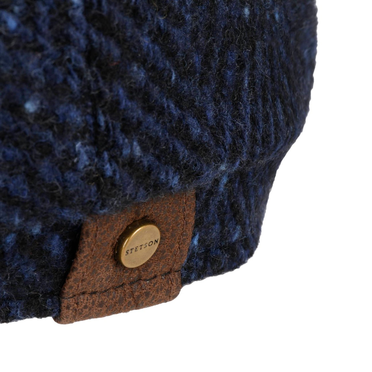 Coppola Hatteras herringbone nero blu Stetson