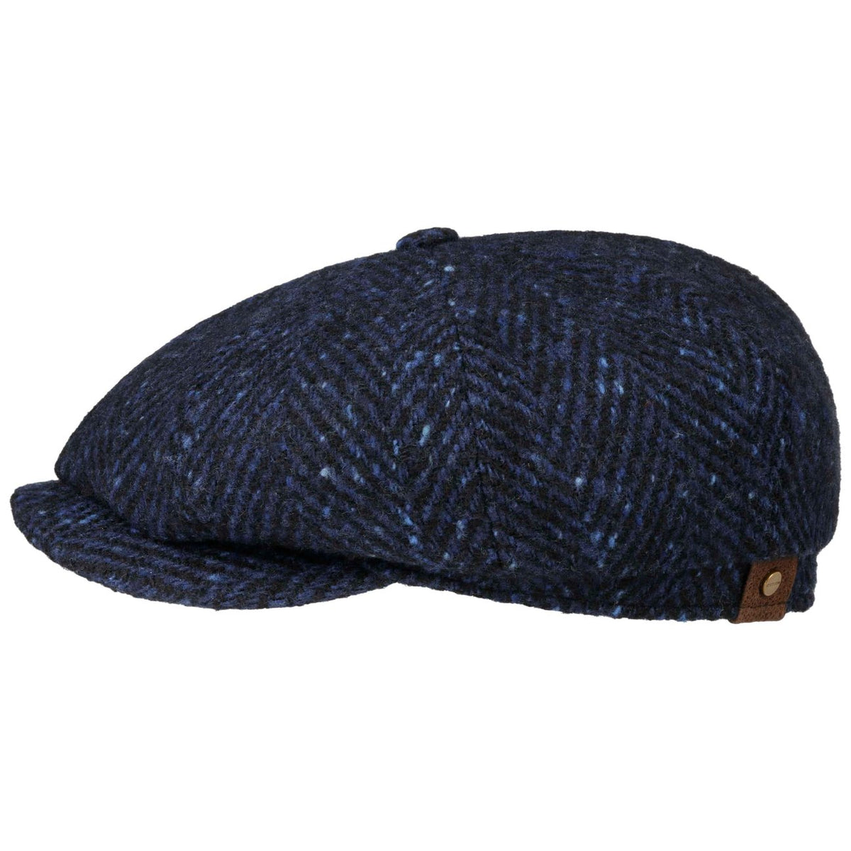 Coppola Hatteras herringbone nero blu Stetson