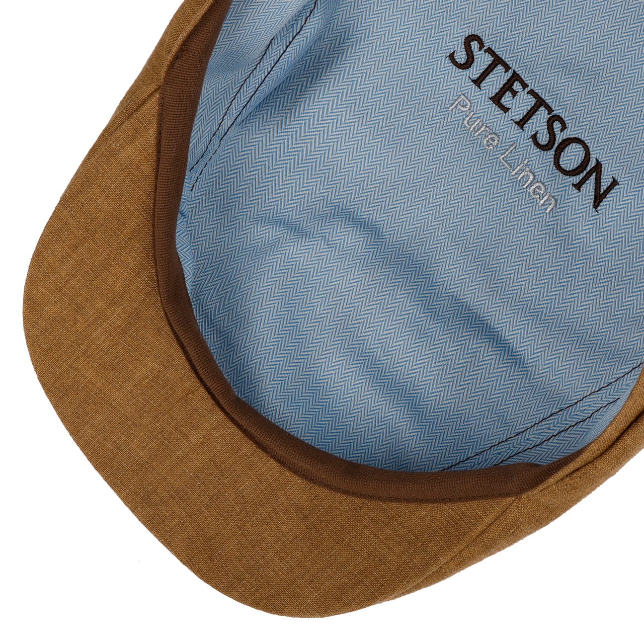 Coppola Bricksford flat 8 Panel lino marrone Stetson