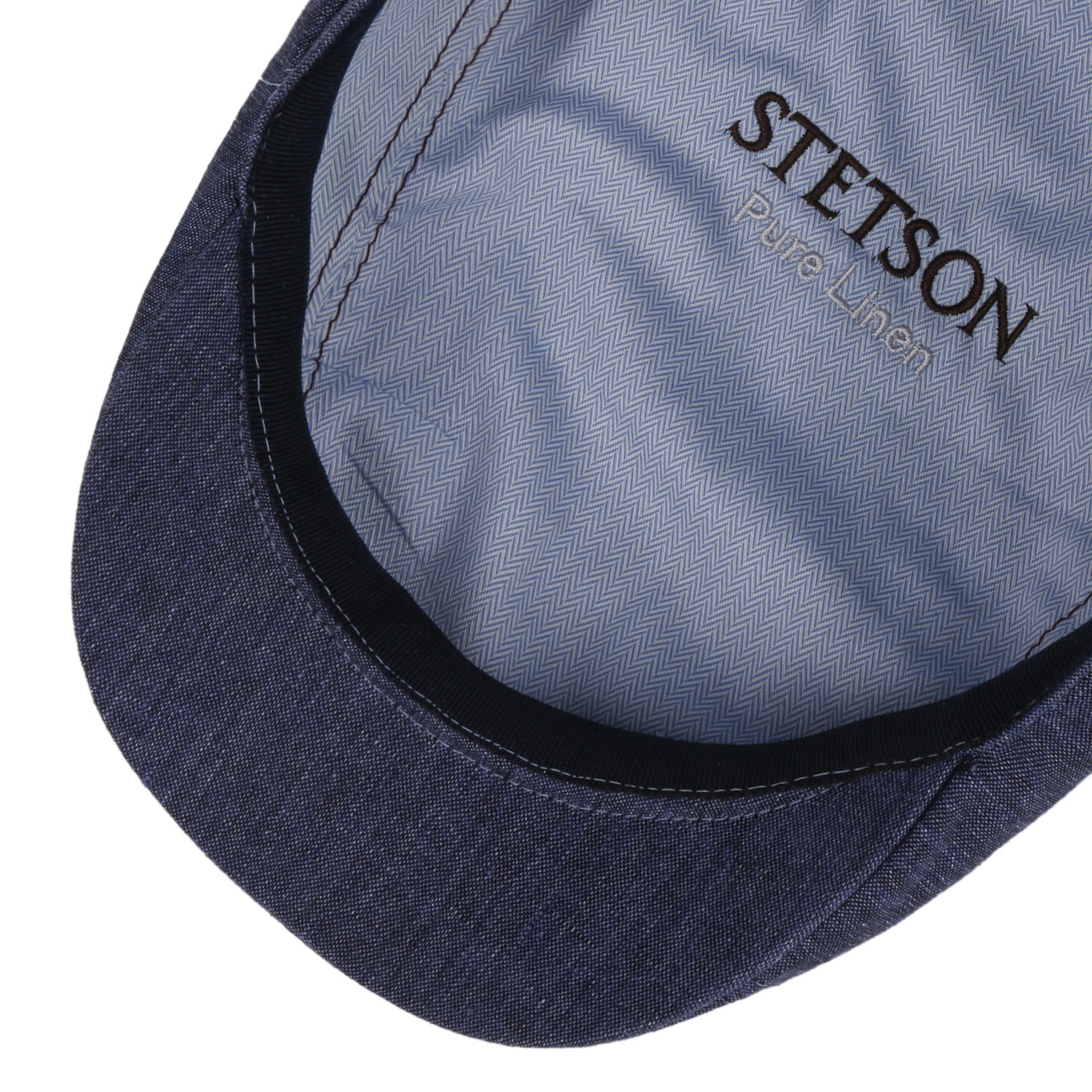 Coppola Bricksford flat 8 Panel lino denim Stetson