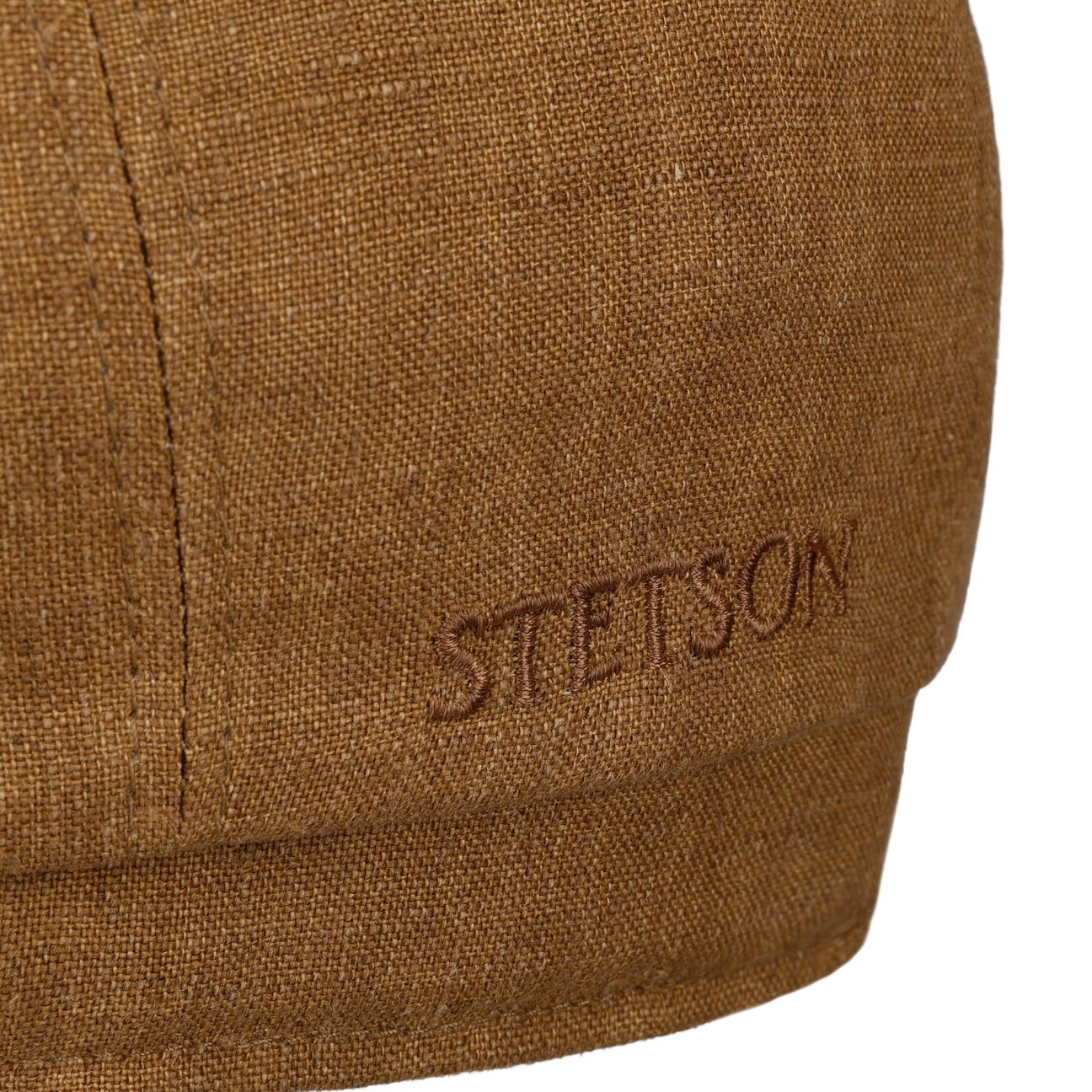 Coppola Bricksford flat 8 Panel lino marrone Stetson