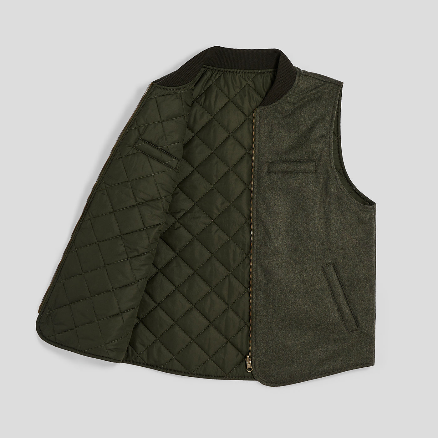 Gilet reversibile verde BL'KER