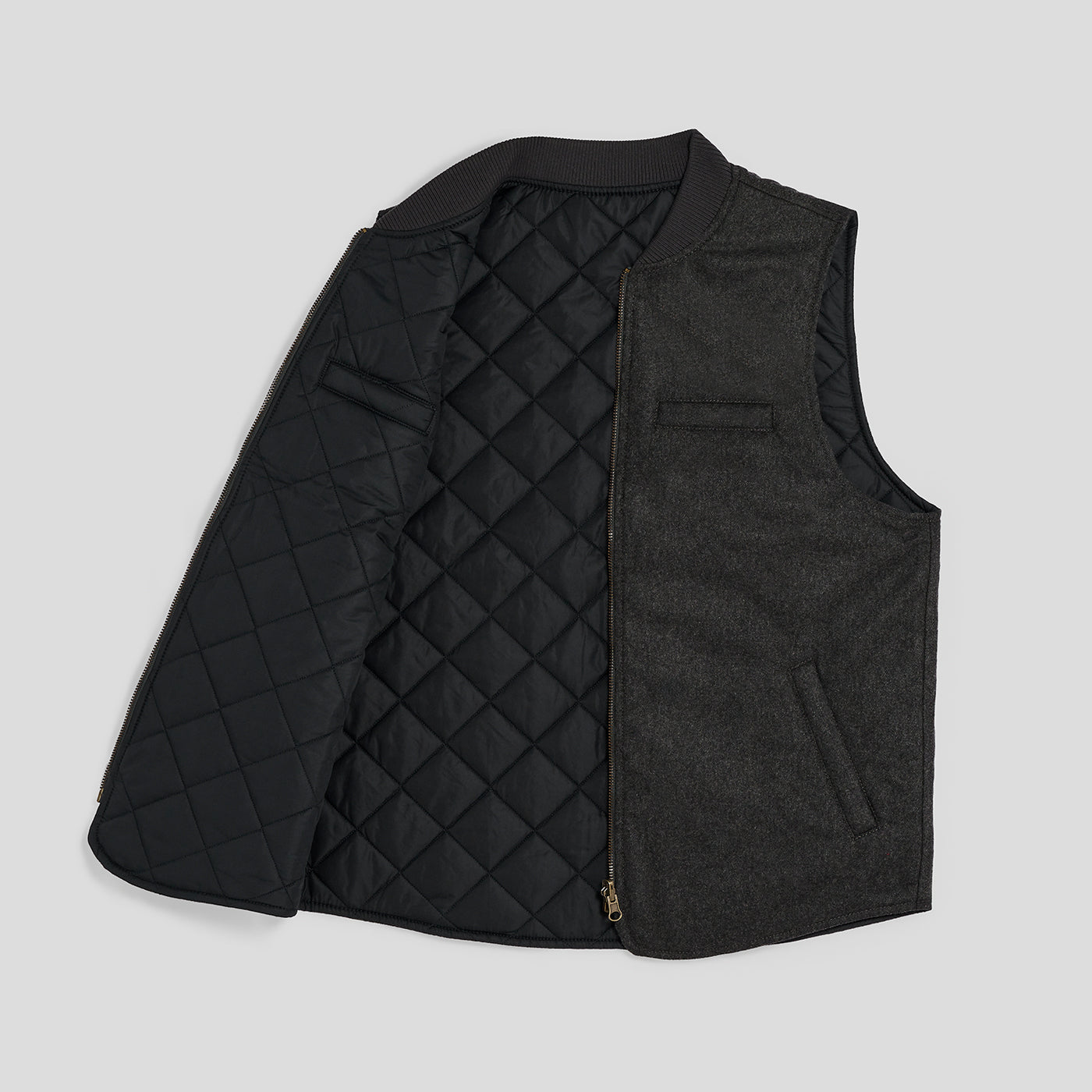 Gilet reversibile grigio BL'KER