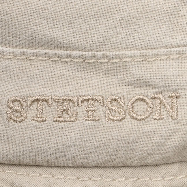 Cappello bucket cotone delavè beige Stetson