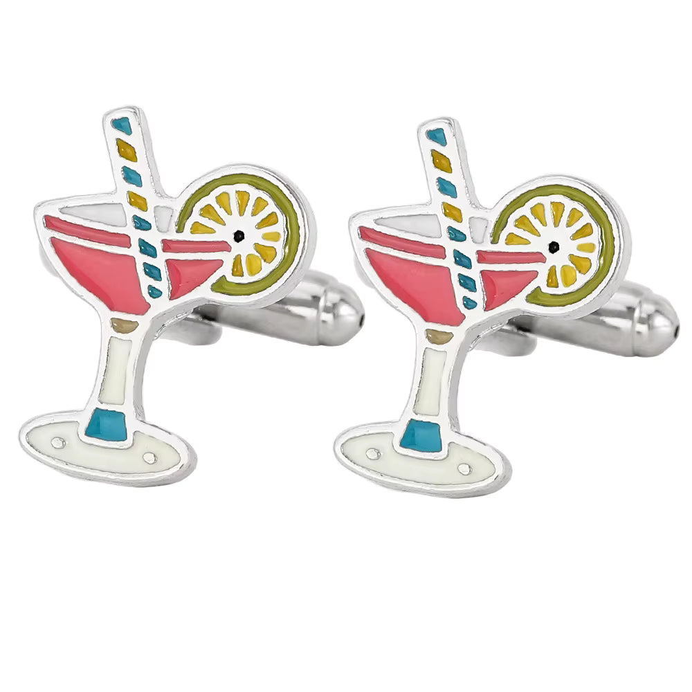 Gemelli cocktail rosa Monsieur