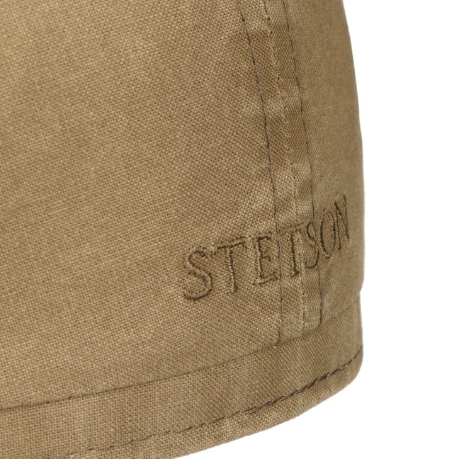 Coppola Hatteras cotone dèlavè kaki Stetson