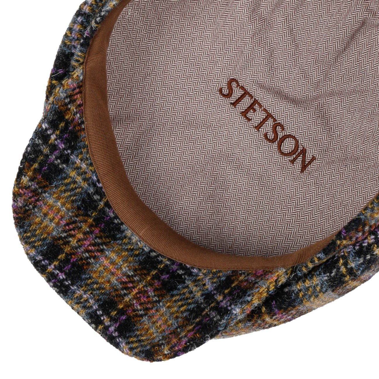 Coppola Hatteras Check Harris Tweed Stetson